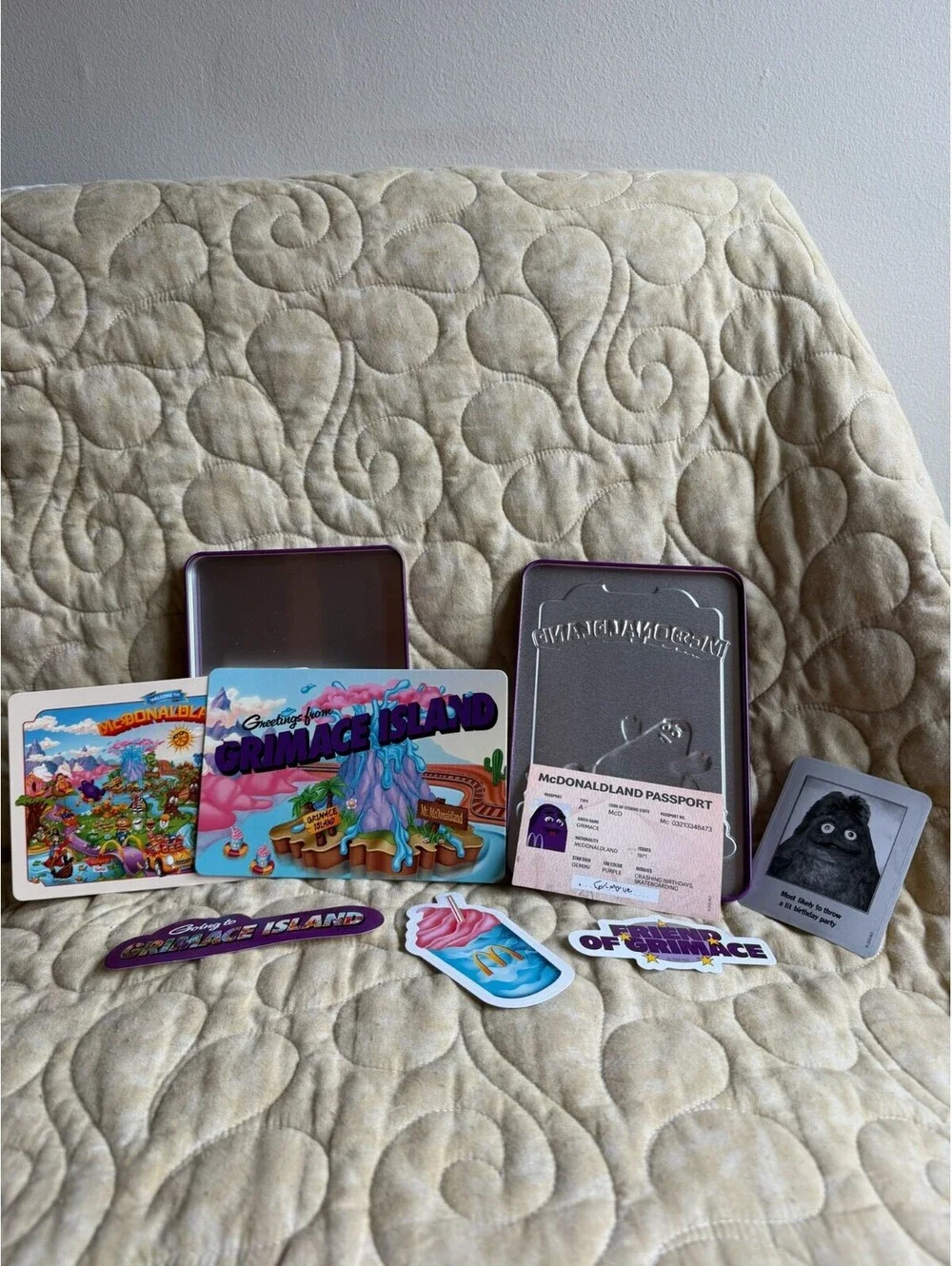2025 McDonald Land Grimace Tin *Limited Edition*